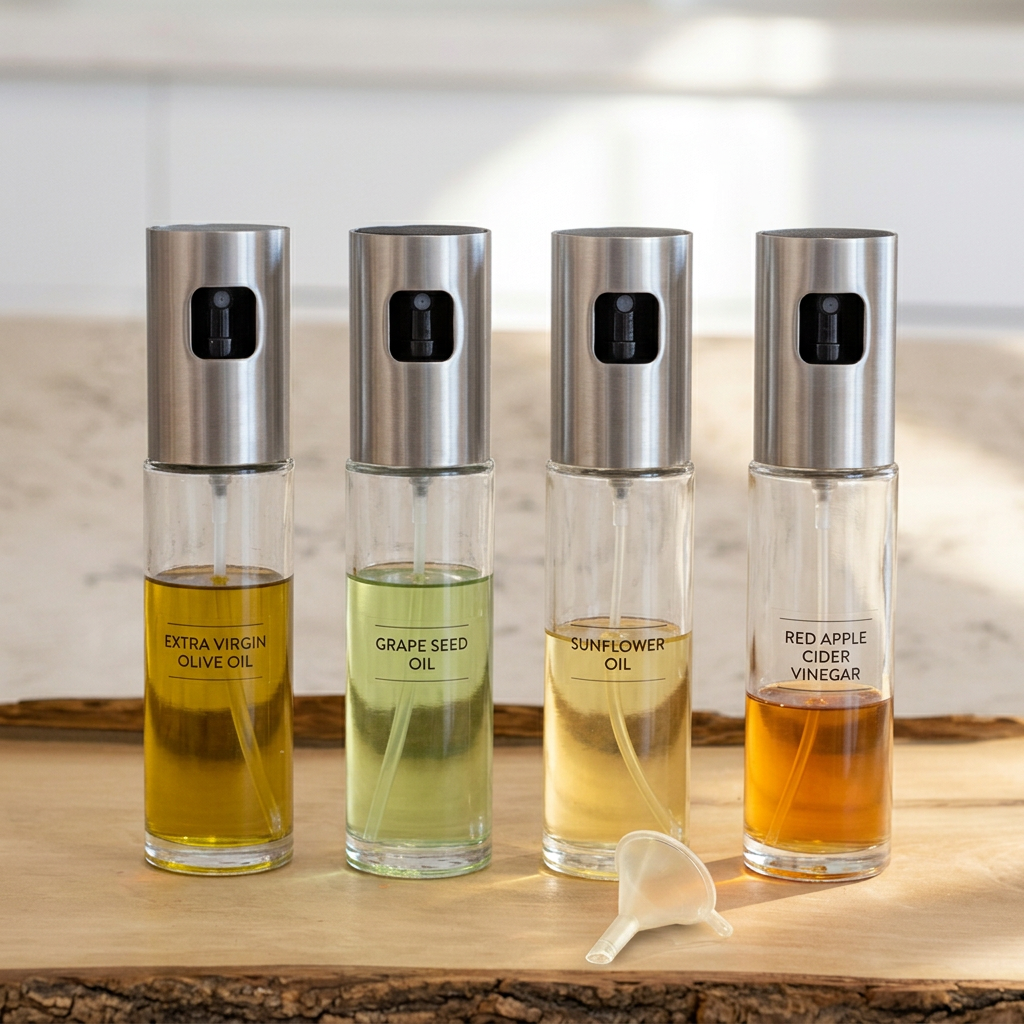 Bundle of 4 Oil Sprayer Bottle (3 oz)